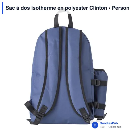 Sac à dos isotherme personnalisable Clinton avec logo - Image 9