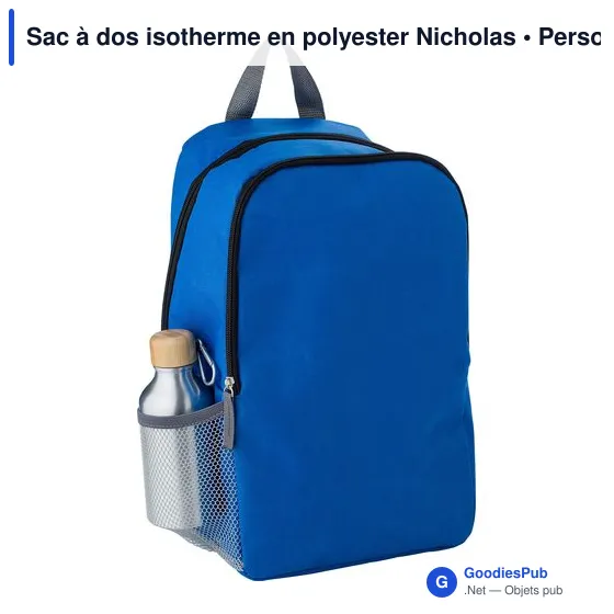 Sac à dos isotherme personnalisable avec logo - Nicholas - Image 3