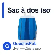 Sac à dos isotherme personnalisable avec logo - Nicholas - Miniature 4