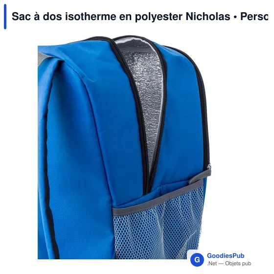 Sac à dos isotherme personnalisable avec logo - Nicholas - Image 5
