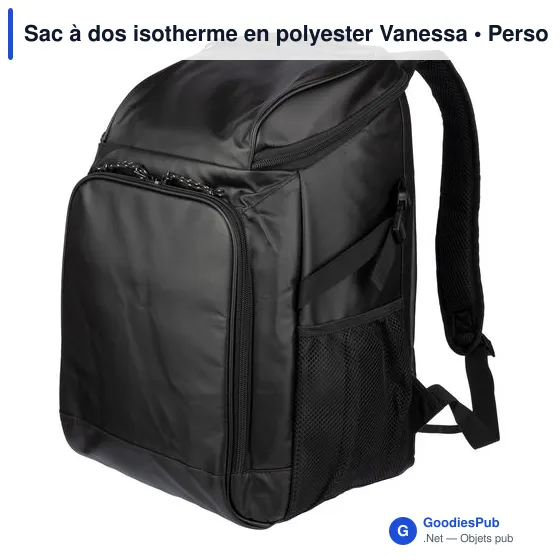 Sac à dos isotherme personnalisable Vanessa avec logo - Image 2