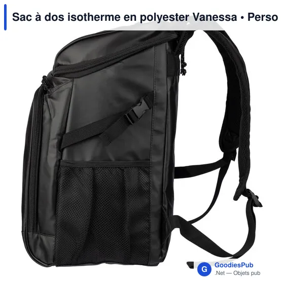 Sac à dos isotherme personnalisable Vanessa avec logo - Image 3