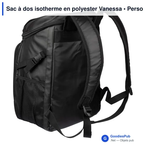 Sac à dos isotherme personnalisable Vanessa avec logo - Image 5