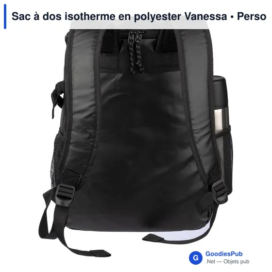 Sac à dos isotherme personnalisable Vanessa avec logo - Image 7