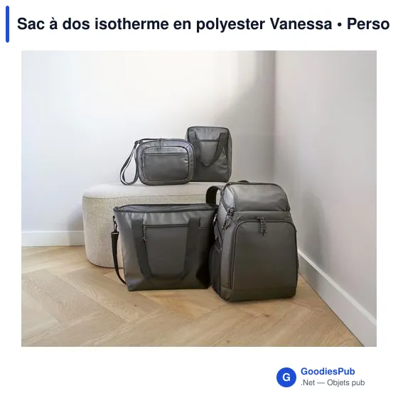 Sac à dos isotherme personnalisable Vanessa avec logo - Image 8