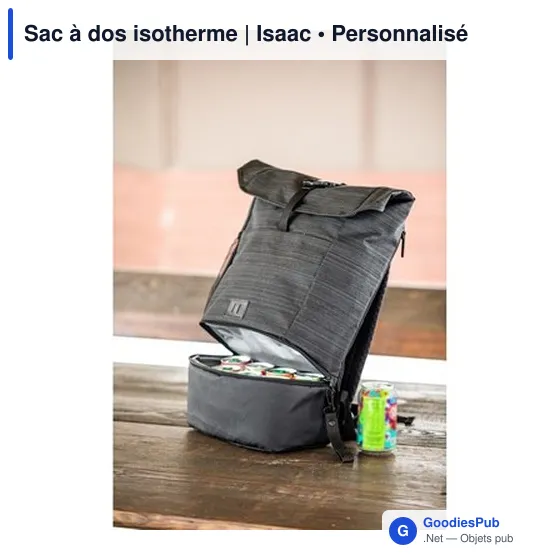 Sac à dos isotherme | Isaac - Image 2