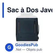 Sac à Dos Javelin - Miniature 1