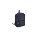 Variante Bleu foncé - Sac à dos léger personnalisable en R-PET 190T 16 L avec logo - Bleu foncé ou noir
