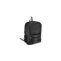 Variante Noir - Sac à dos léger personnalisable en R-PET 190T 16 L avec logo - Bleu foncé ou noir