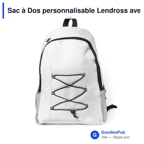 Sac à Dos personnalisable Lendross avec logo pour entreprises