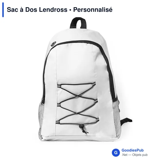 Sac à Dos personnalisable Lendross avec logo pour entreprises - Image 1