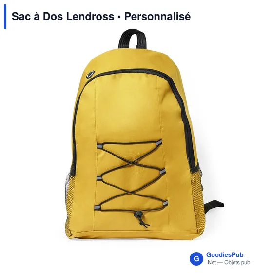 Sac à Dos personnalisable Lendross avec logo pour entreprises - Image 11