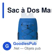 Sac à Dos Manet - Miniature 1