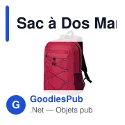 Sac à Dos Manet - Miniature 2
