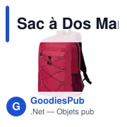 Sac à Dos Manet - Miniature 3