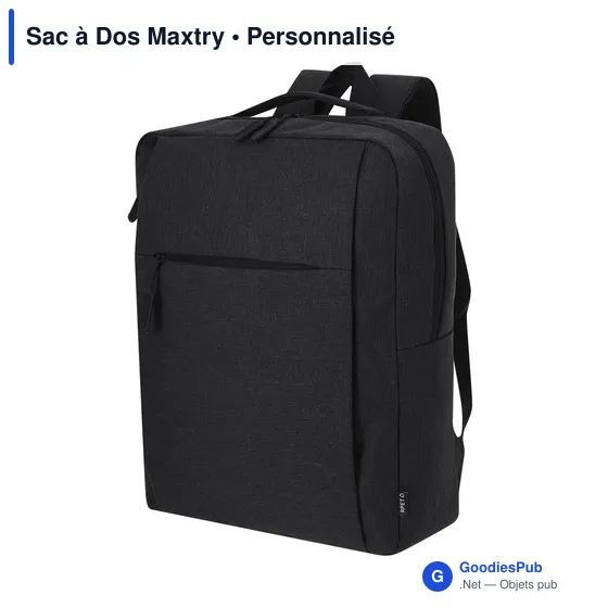 Sac à dos personnalisable Maxtry avec logo - idéal pour les entreprises - Image 11