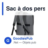 Sac à dos personnalisable Maxtry avec logo - idéal pour les entreprises - Miniature 9