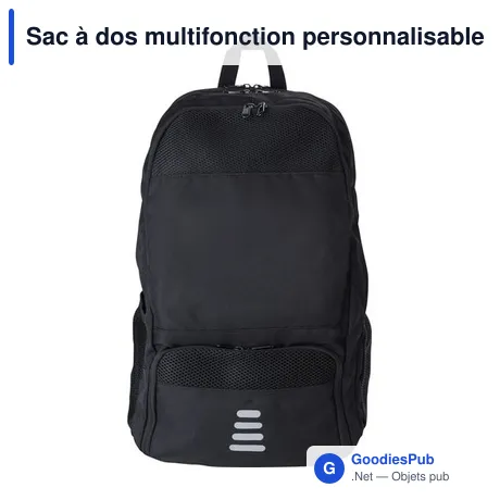 Sac à dos multifonction personnalisable avec logo - Sebastian