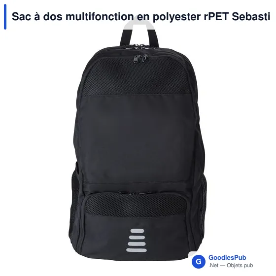 Sac à dos multifonction personnalisable avec logo - Sebastian - Image 1