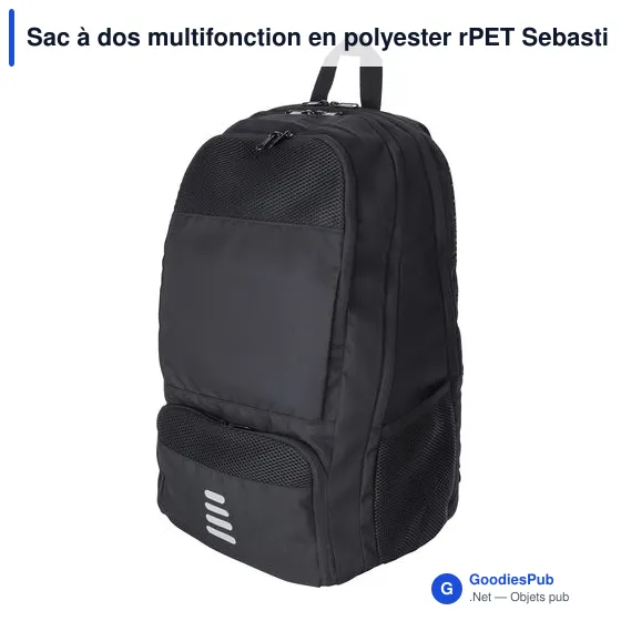 Sac à dos multifonction personnalisable avec logo - Sebastian - Image 2