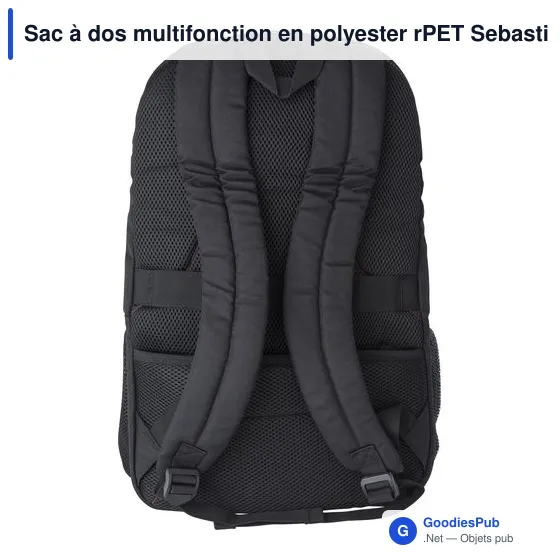 Sac à dos multifonction personnalisable avec logo - Sebastian - Image 3
