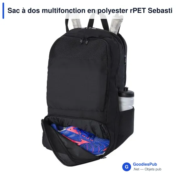 Sac à dos multifonction personnalisable avec logo - Sebastian - Image 4