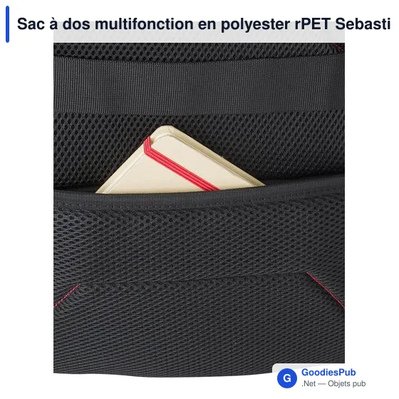 Sac à dos multifonction personnalisable avec logo - Sebastian - Image 5