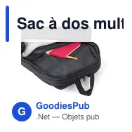 Sac à dos multifonction personnalisable avec logo - Sebastian - Miniature 6