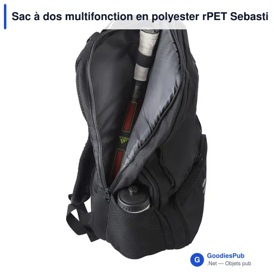 Sac à dos multifonction personnalisable avec logo - Sebastian - Image 9