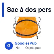 Sac à dos personnalisable Naiper avec logo - Motifs sportifs - Miniature 5