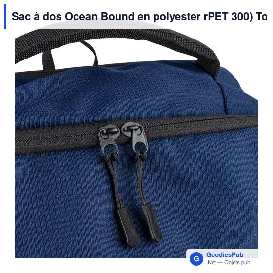 Sac à dos Ocean Bound en polyester rPET 300) Tova - Image 21