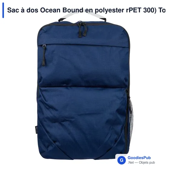 Sac à dos Ocean Bound en polyester rPET 300) Tova - Image 25