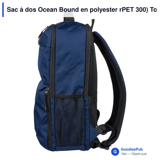 Sac à dos Ocean Bound en polyester rPET 300) Tova - Image 33