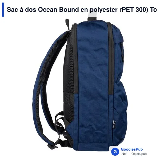 Sac à dos Ocean Bound en polyester rPET 300) Tova - Image 35