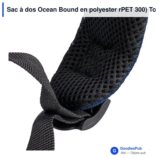 Sac à dos Ocean Bound en polyester rPET 300) Tova - Image 36