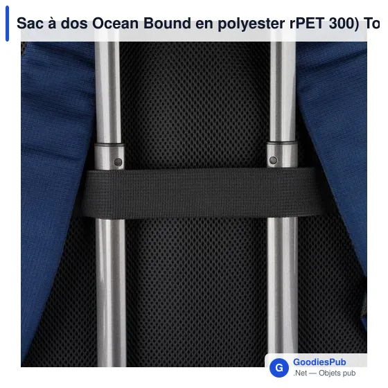 Sac à dos Ocean Bound en polyester rPET 300) Tova - Image 37