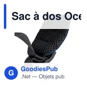 Sac à dos Ocean Bound en polyester rPET 300) Tova - Miniature 41