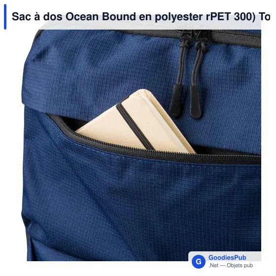 Sac à dos Ocean Bound en polyester rPET 300) Tova - Image 47