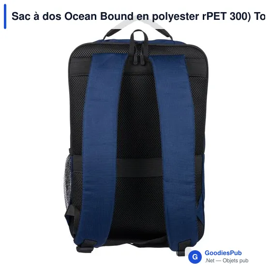 Sac à dos Ocean Bound en polyester rPET 300) Tova - Image 10