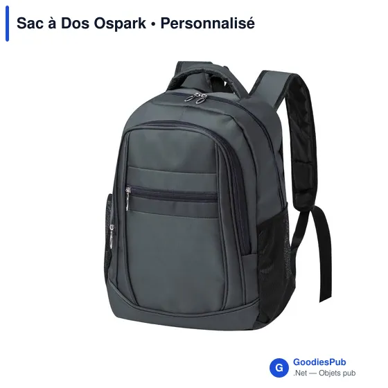 Sac à dos personnalisable Ospark avec logo pour entreprise - Image 1