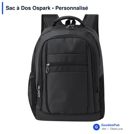 Sac à dos personnalisable Ospark avec logo pour entreprise - Image 2