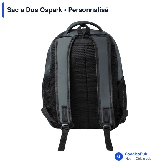 Sac à dos personnalisable Ospark avec logo pour entreprise - Image 4