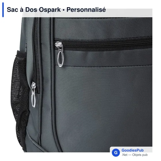 Sac à dos personnalisable Ospark avec logo pour entreprise - Image 6