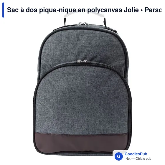 Sac à dos pique-nique personnalisable avec logo - Jolie - Image 4