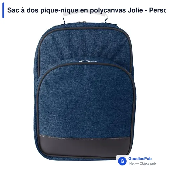 Sac à dos pique-nique personnalisable avec logo - Jolie - Image 7