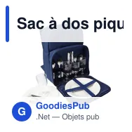 Sac à dos pique-nique en polyester Izaro - Miniature 3