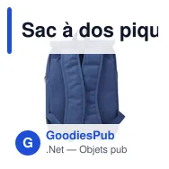 Sac à dos pique-nique en polyester Izaro - Miniature 4