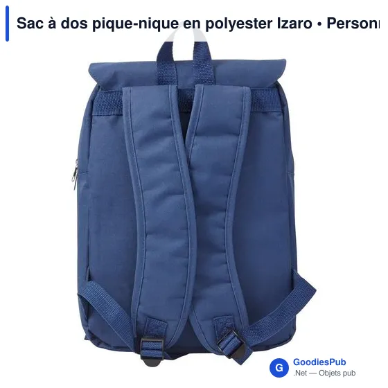 Sac à dos pique-nique en polyester Izaro - Image 4