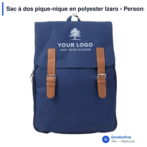 Sac à dos pique-nique en polyester Izaro - Image 5
