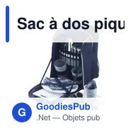 Sac à dos pique-nique personnalisable avec logo - Neo - Miniature 1